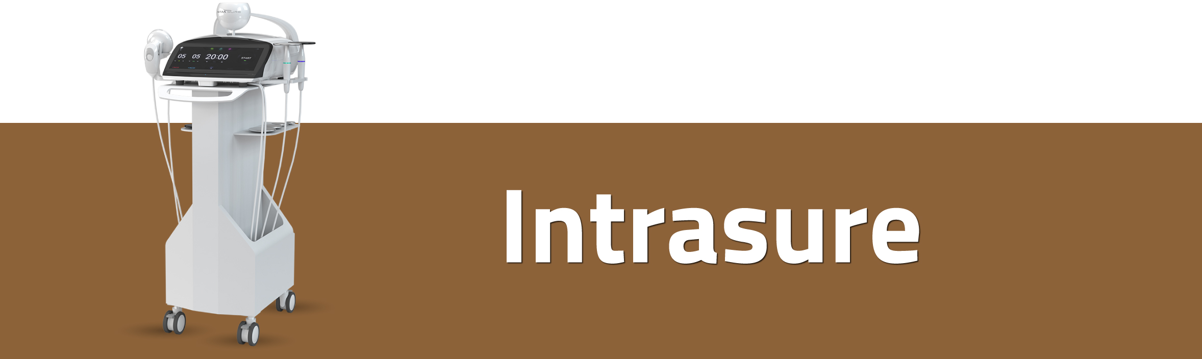 جهاز Intrasure لشد البشرة وتحسين مظهر الجسم باستخدام تقنية التردد الحراري وLED